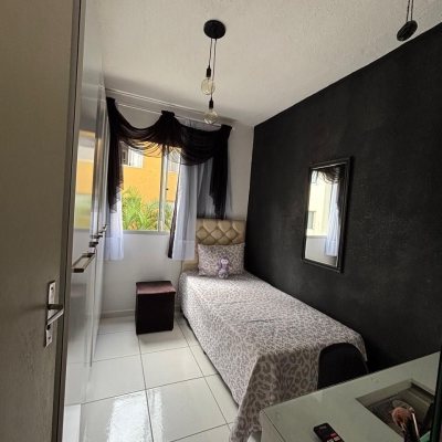 Apartamentos com 53m², 2 quartos, 1 garagem, no bairro Encruzilhada em Biguaçu