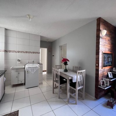 Apartamentos com 53m², 2 quartos, 1 garagem, no bairro Encruzilhada em Biguaçu