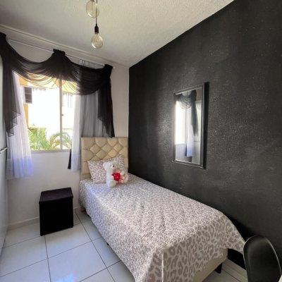Apartamentos com 53m², 2 quartos, 1 garagem, no bairro Encruzilhada em Biguaçu