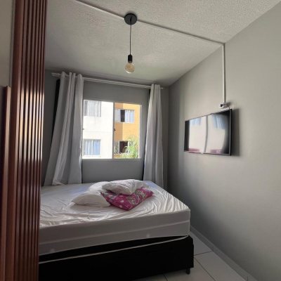 Apartamentos com 53m², 2 quartos, 1 garagem, no bairro Encruzilhada em Biguaçu