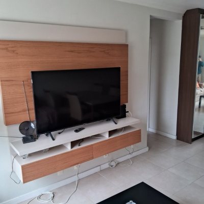 Apartamentos com 57m², 2 quartos, 1 garagem, no bairro Carvoeira em Florianópolis