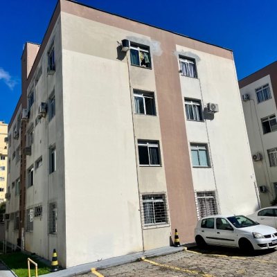 Apartamentos com 56m², 2 quartos, 1 garagem, no bairro Coqueiros em Florianópolis