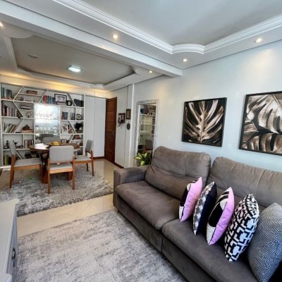 Apartamentos com 56m², 2 quartos, 1 garagem, no bairro Coqueiros em Florianópolis