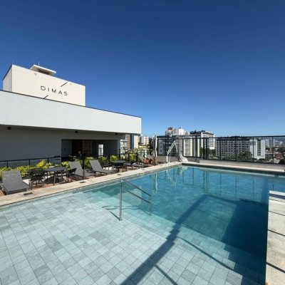 Studio Residencial com 35m², 1 quarto, 1 garagem, no bairro Estreito em Florianópolis