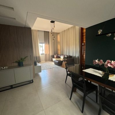 Casa em Condomínio com 183m², 3 quartos, 1 suíte, 2 garagens, no bairro Sertão Do Maruim em São José