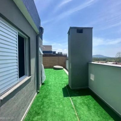 Cobertura com 49m², 1 quarto, 1 suíte, 1 garagem, no bairro Ribeirão Da Ilha em Florianópolis