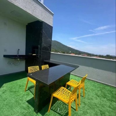 Cobertura com 49m², 1 quarto, 1 suíte, 1 garagem, no bairro Ribeirão Da Ilha em Florianópolis