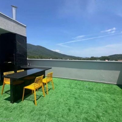 Cobertura com 49m², 1 quarto, 1 suíte, 1 garagem, no bairro Ribeirão Da Ilha em Florianópolis