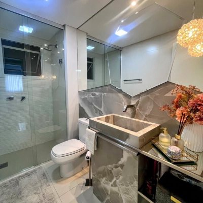 Apartamentos com 101m², 2 quartos, 1 suíte, 1 garagem, no bairro Campinas em São José