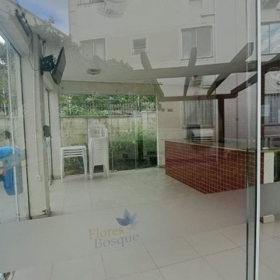 Apartamentos com 45m², 2 quartos, 1 garagem, no bairro Roçado em São José