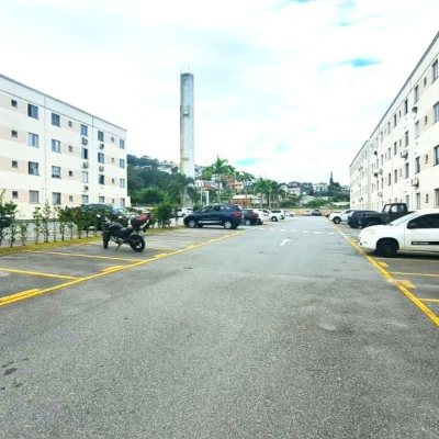 Apartamentos com 45m², 2 quartos, 1 garagem, no bairro Roçado em São José