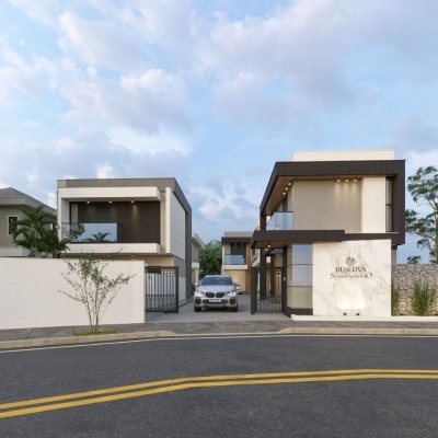 Sobrado Residencial com 133m², 3 quartos, 3 suítes, 2 garagens, no bairro Santo Antônio De Lisboa em Florianópolis