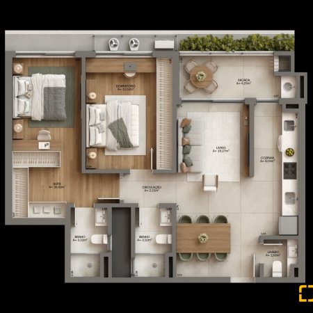 Vergê Campeche em Florianópolis